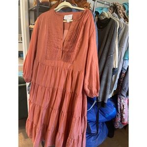 Anthropologie 1X dress Plus size